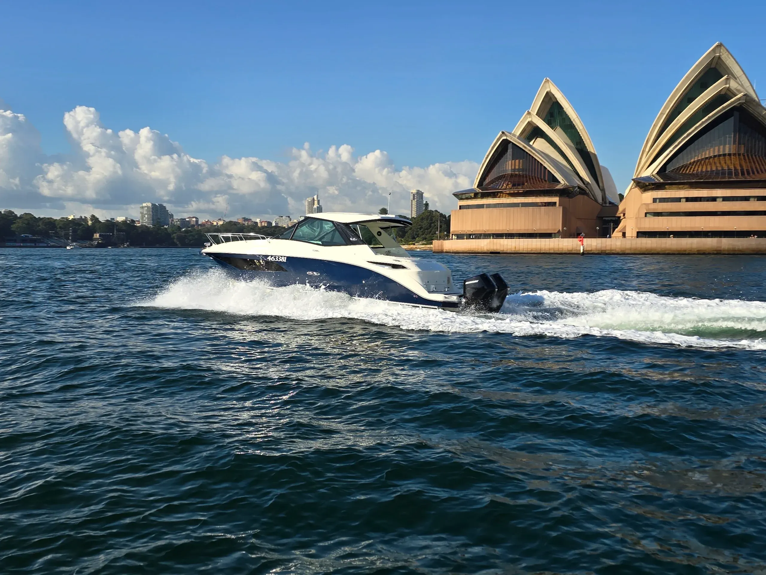 Boat images used in the Pacific Boating campaign