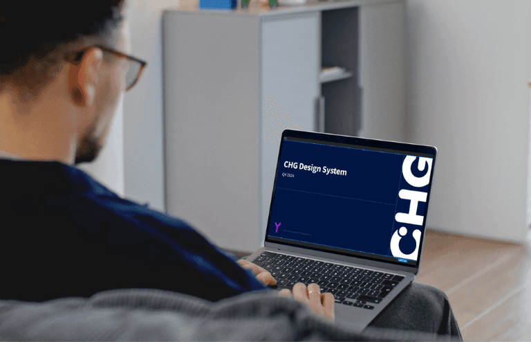 Enterprise design system for the CHG-MERIDIAN website
