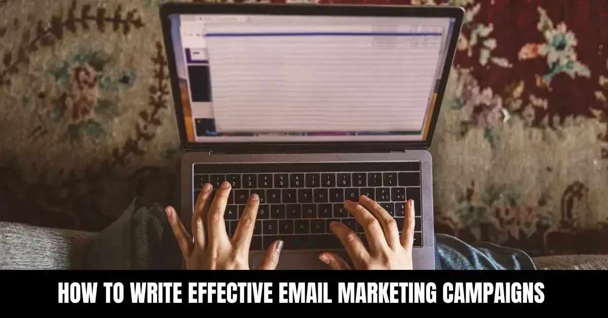 Featured image for the guide to writing effective email marketing campaigns