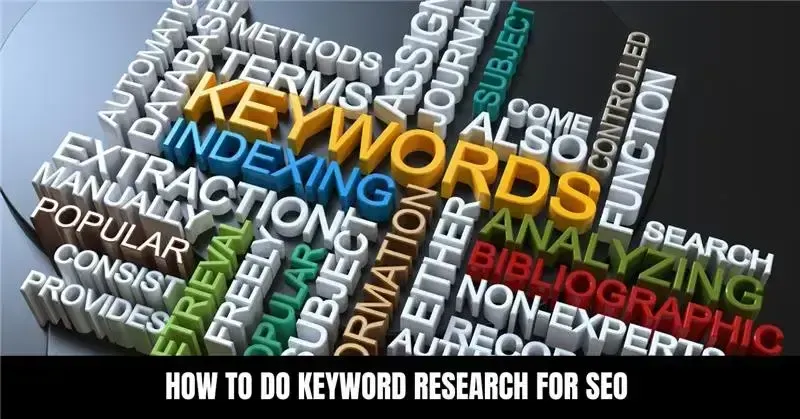 Featured image for the post on how to do keyword research for SEO