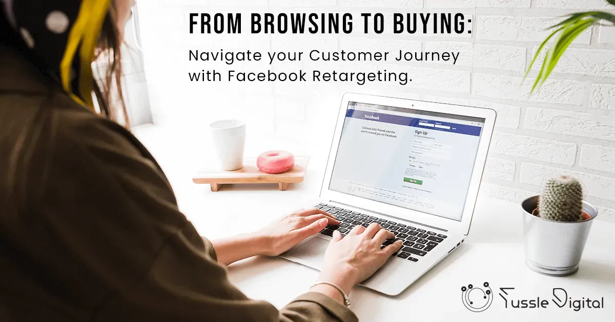 Featured image for a post on Facebook retargeting and the customer journey